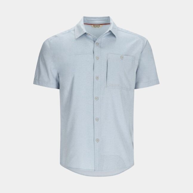 Simms Challenger SS Shirt Steel Blue 