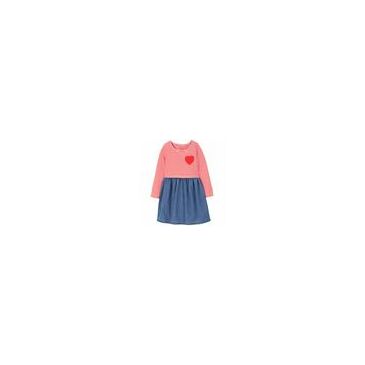 Dec Dresses W21 red hrt chamb dress