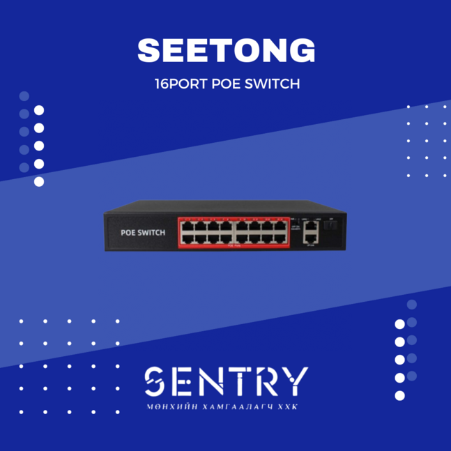 Poe switch 16 port