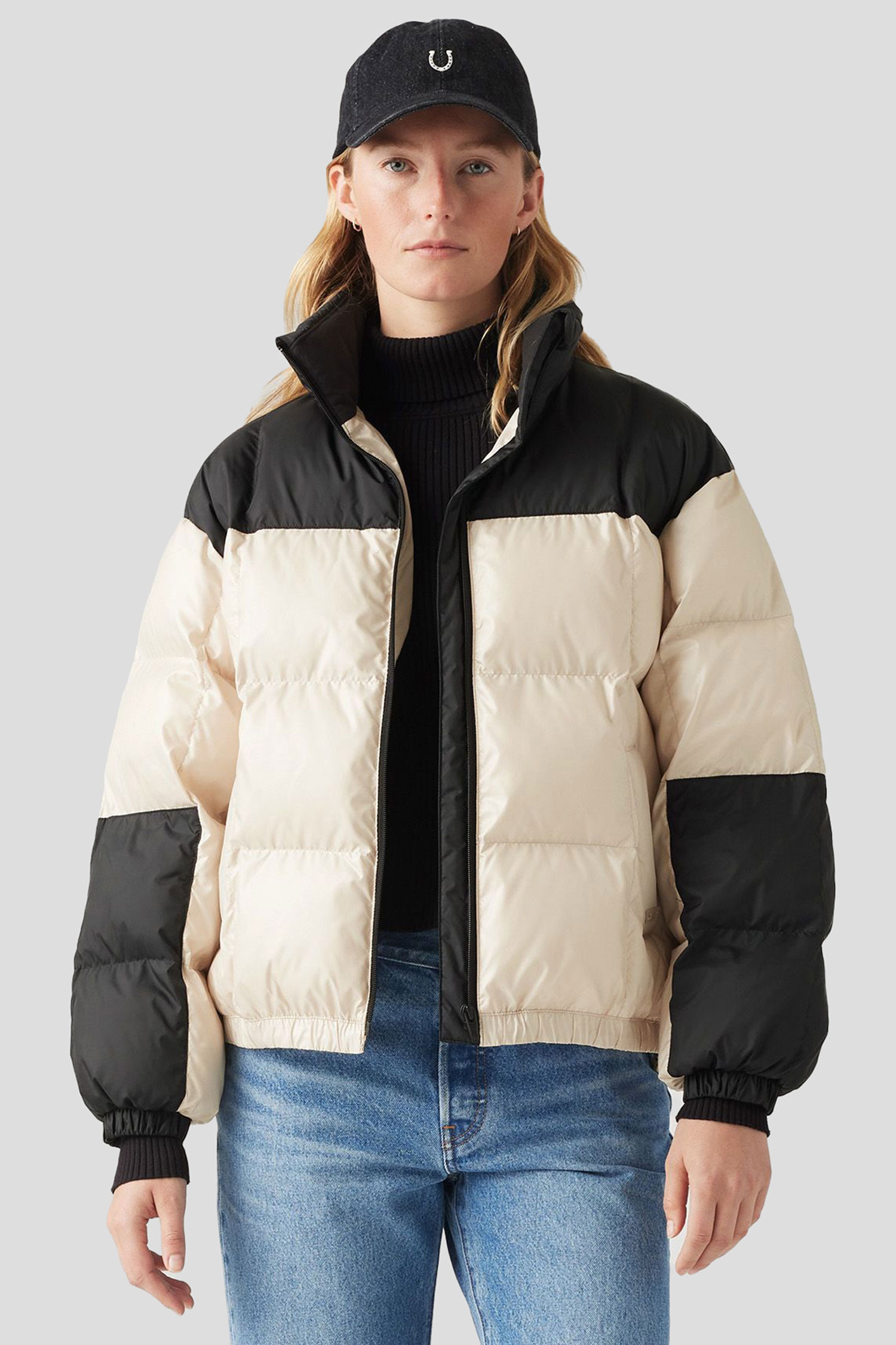 DELANEY PUFFER SHORTY SAHARA
