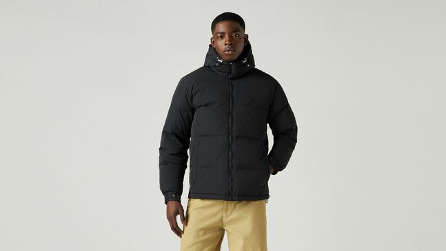ROCKRIDGE SHORT PUFFER JET BLACK
