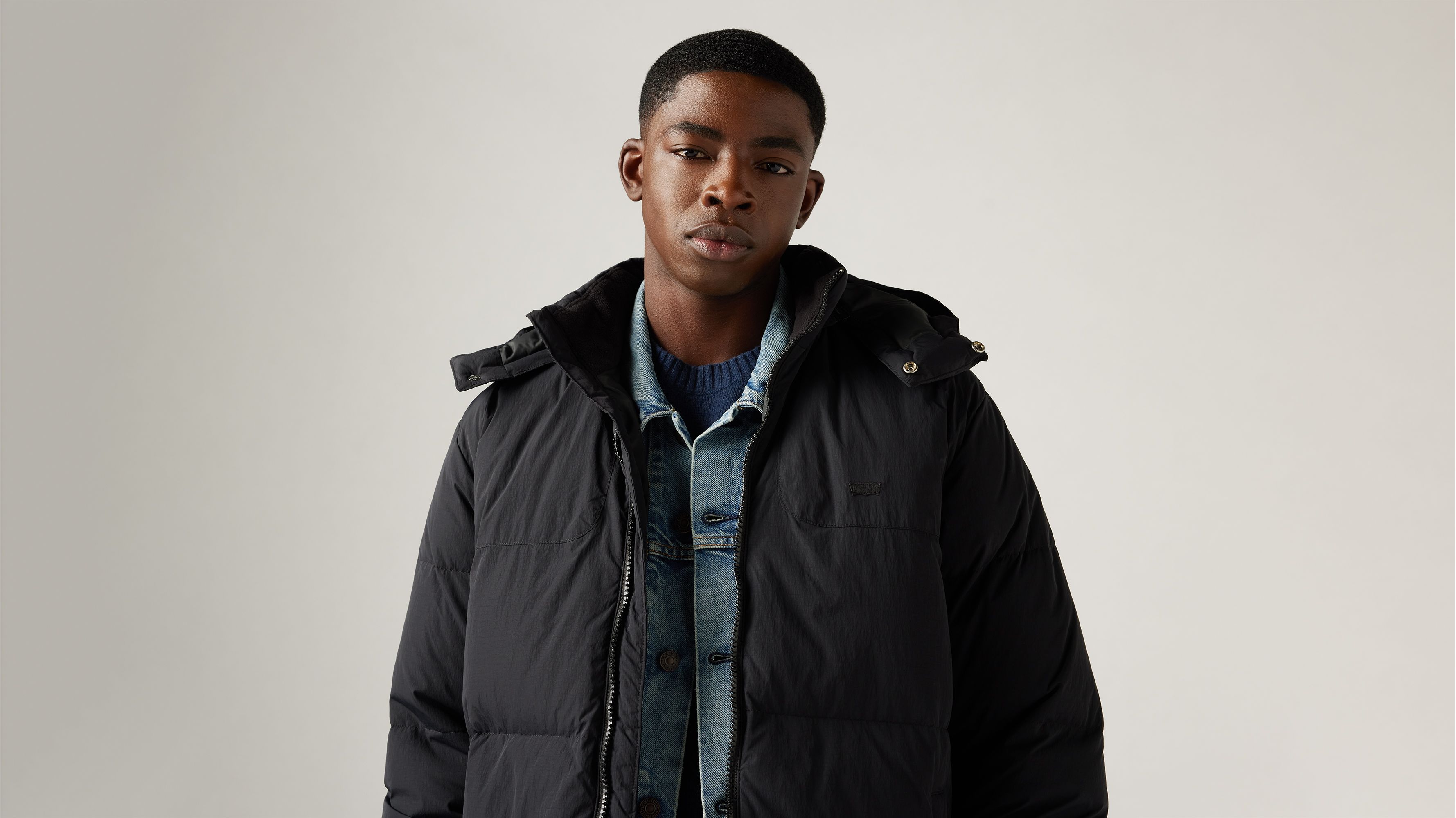 ROCKRIDGE SHORT PUFFER JET BLACK