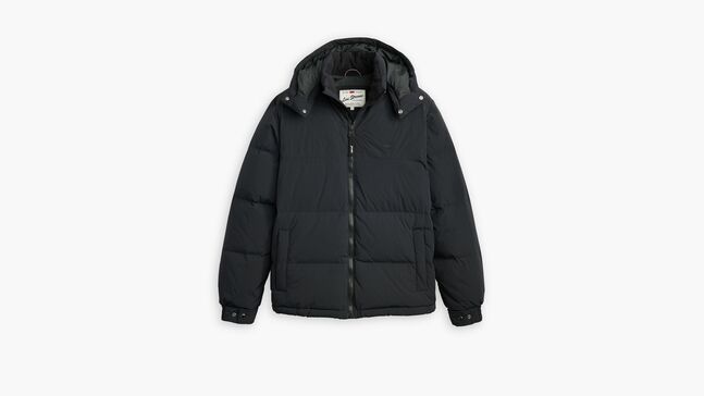 ROCKRIDGE SHORT PUFFER JET BLACK