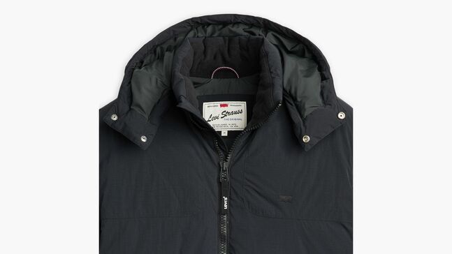 ROCKRIDGE SHORT PUFFER JET BLACK