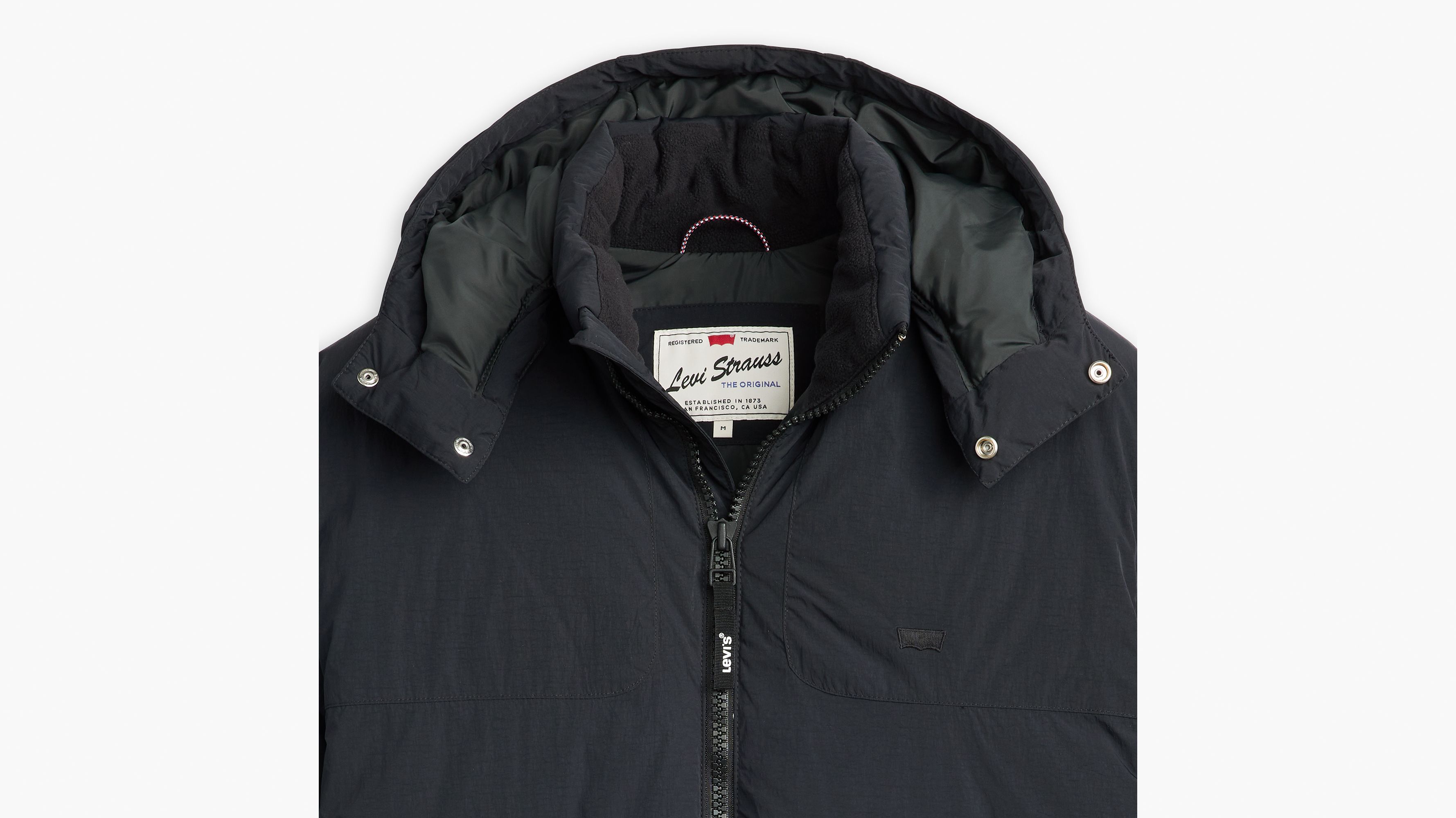 ROCKRIDGE SHORT PUFFER JET BLACK