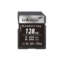 Exascend Essential UHS-II 128GB SD card(V90)