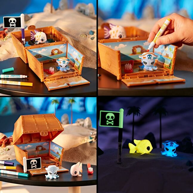 CRAYOLA Scribble Scrubie Glow Chest