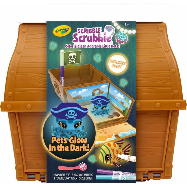 CRAYOLA Scribble Scrubie Glow Chest