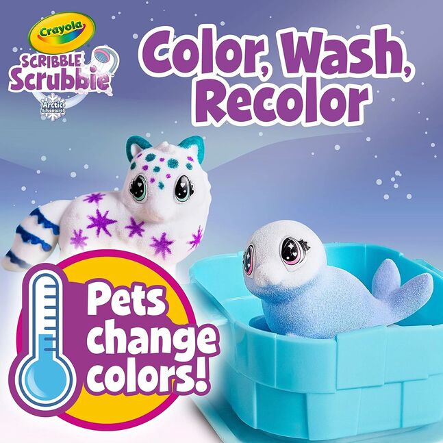 CRAYOLA Scribble Scrubbie Pets Arctic Igloo