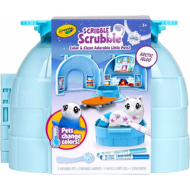 CRAYOLA Scribble Scrubbie Pets Arctic Igloo