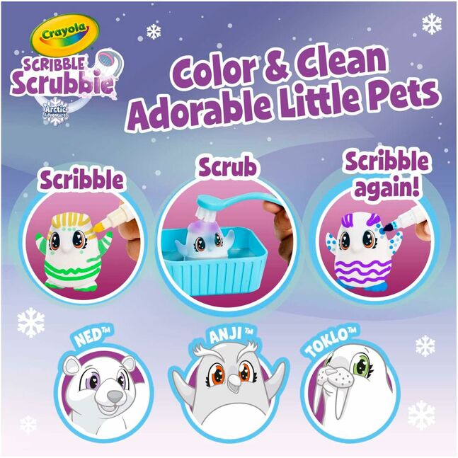 CRAYOLA Scribble Scrubie Arctic Pets