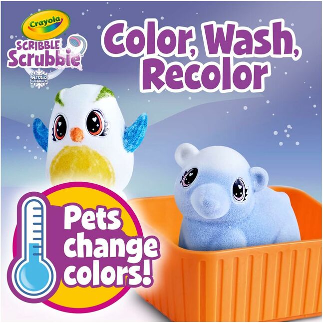 CRAYOLA Scribble Scrubie Arctic Pets
