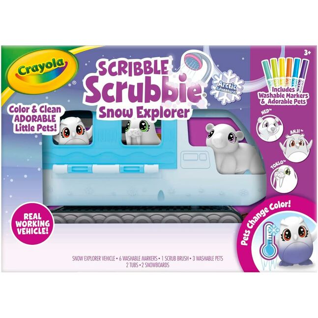 CRAYOLA Scribble Scrubie Arctic Pets