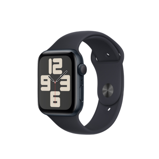 Apple Watch SE GPS 40mm Midnight Aluminium Case with Midnight Sport Band 
