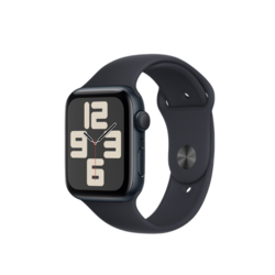 Apple Watch SE GPS 40mm Midnight Aluminium Case with Midnight Sport Band 