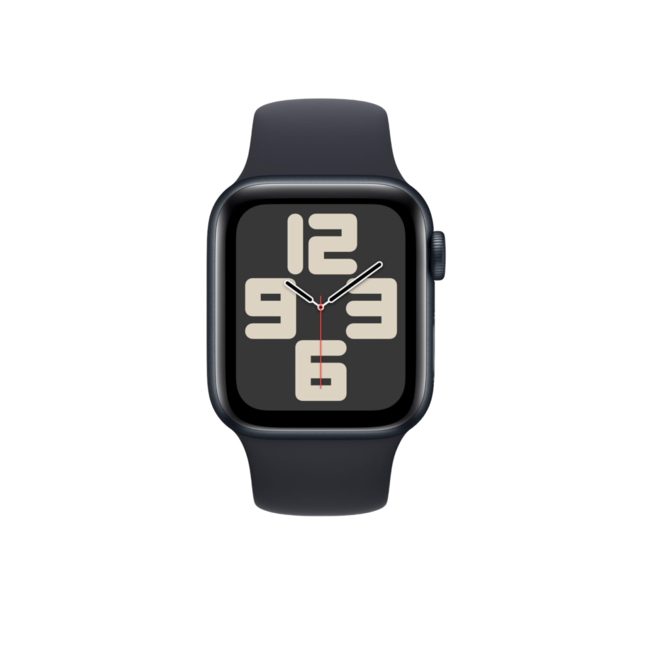 Apple Watch SE GPS 40mm Midnight Aluminium Case with Midnight Sport Band 
