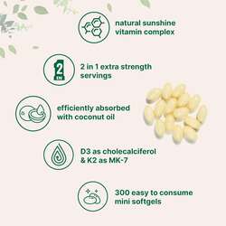 Microingredients d3 10000iu=k2 200mcg vitamin