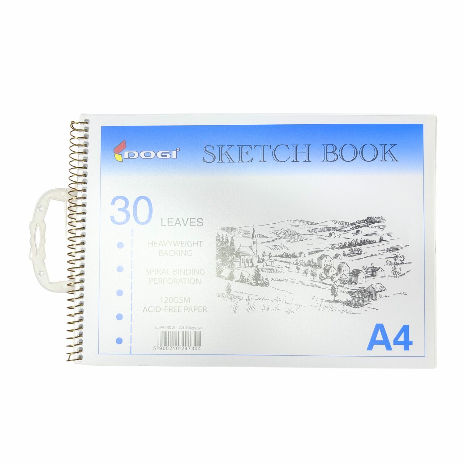 Шугам зургийн дэвтэр нуруутай