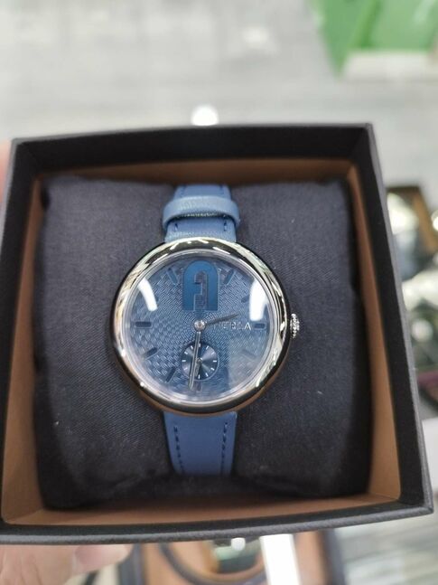 Furla blue straps women watch