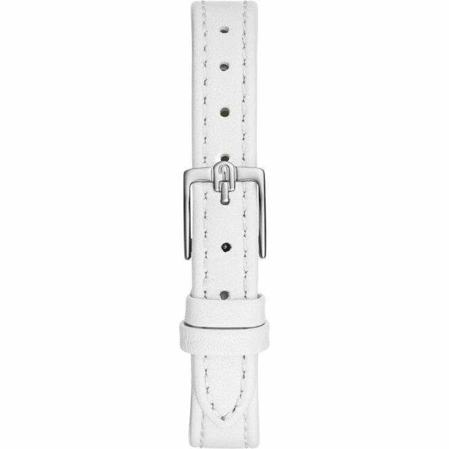 Furla white straps women watch 