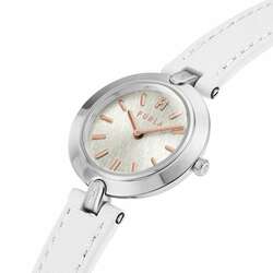 Furla white straps women watch 