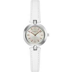 Furla white straps women watch 