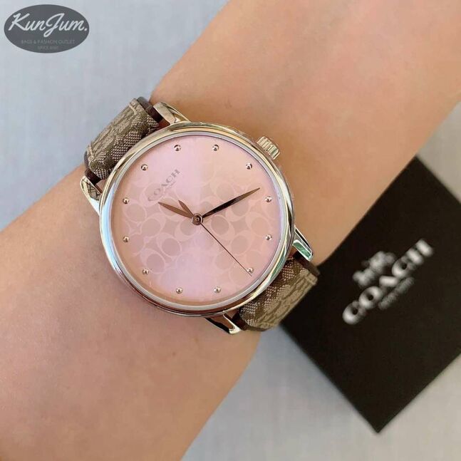 Coach women watch pink tone
