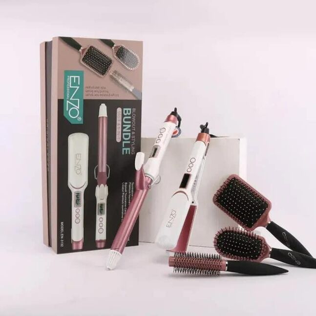 Hair curling set