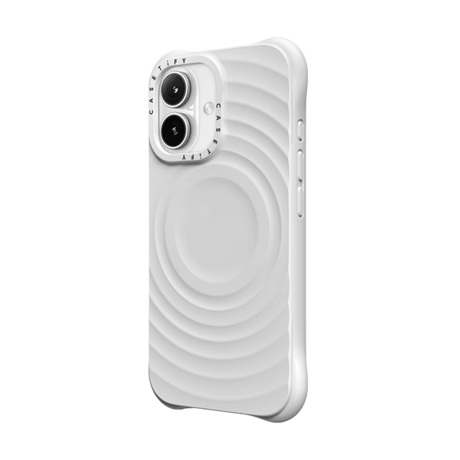 iPhone 16 The Ripple Case MagSafe Compatible
- White