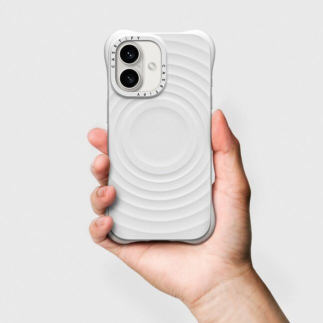 iPhone 16 The Ripple Case MagSafe Compatible
- White