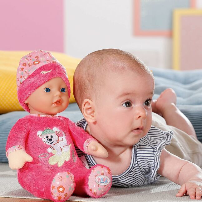 833674 BABYBORN  Sleepy for babies зөөлөн биетэй хүүхэлдэй