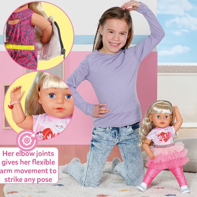 833018 BABYBORN Carla хүүхэлдэй 43см