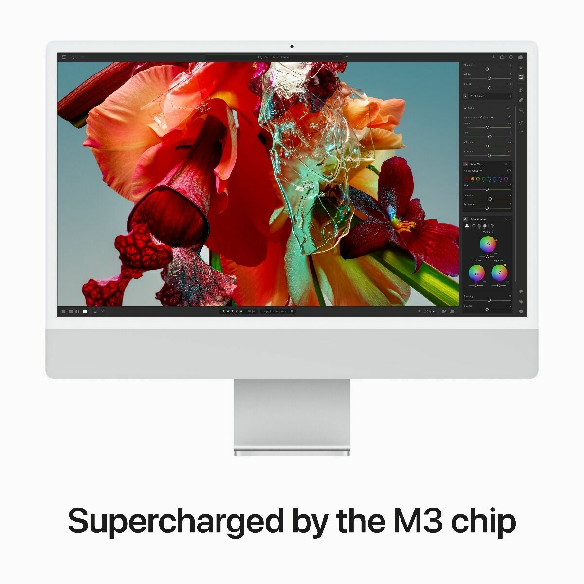 Apple iMac M3 Chip 8 Core CPU 10 Core GPU 8GB 256GB SSD 24'' 4.5K Retina Display Touch ID Silver