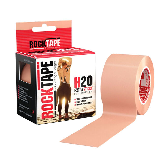 Кинезио тейп Rocktape H2O (водостойкий), 5 см х 5 м