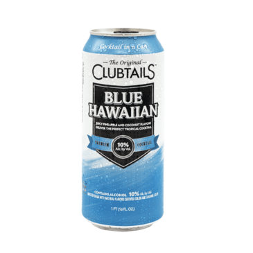 Clubtails Blue Hawaiian 10% 0.473L