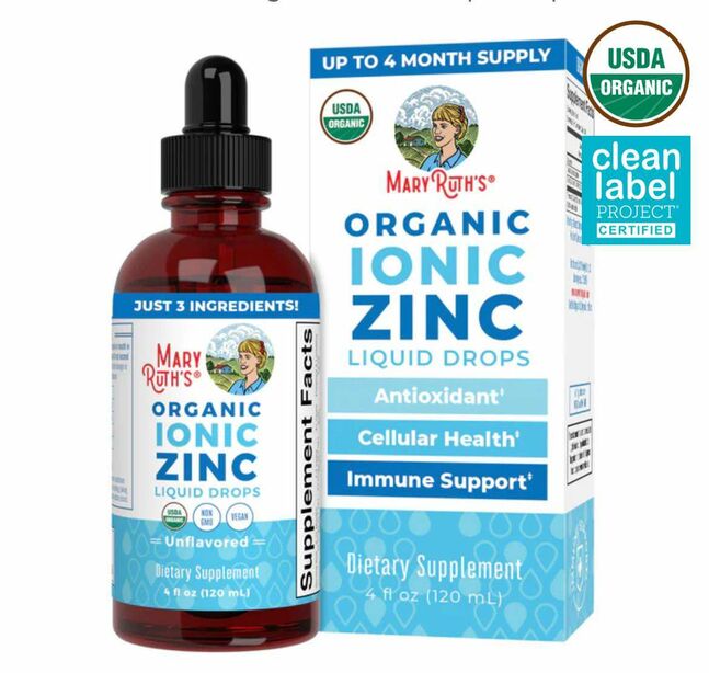 Liquid iconic zinc