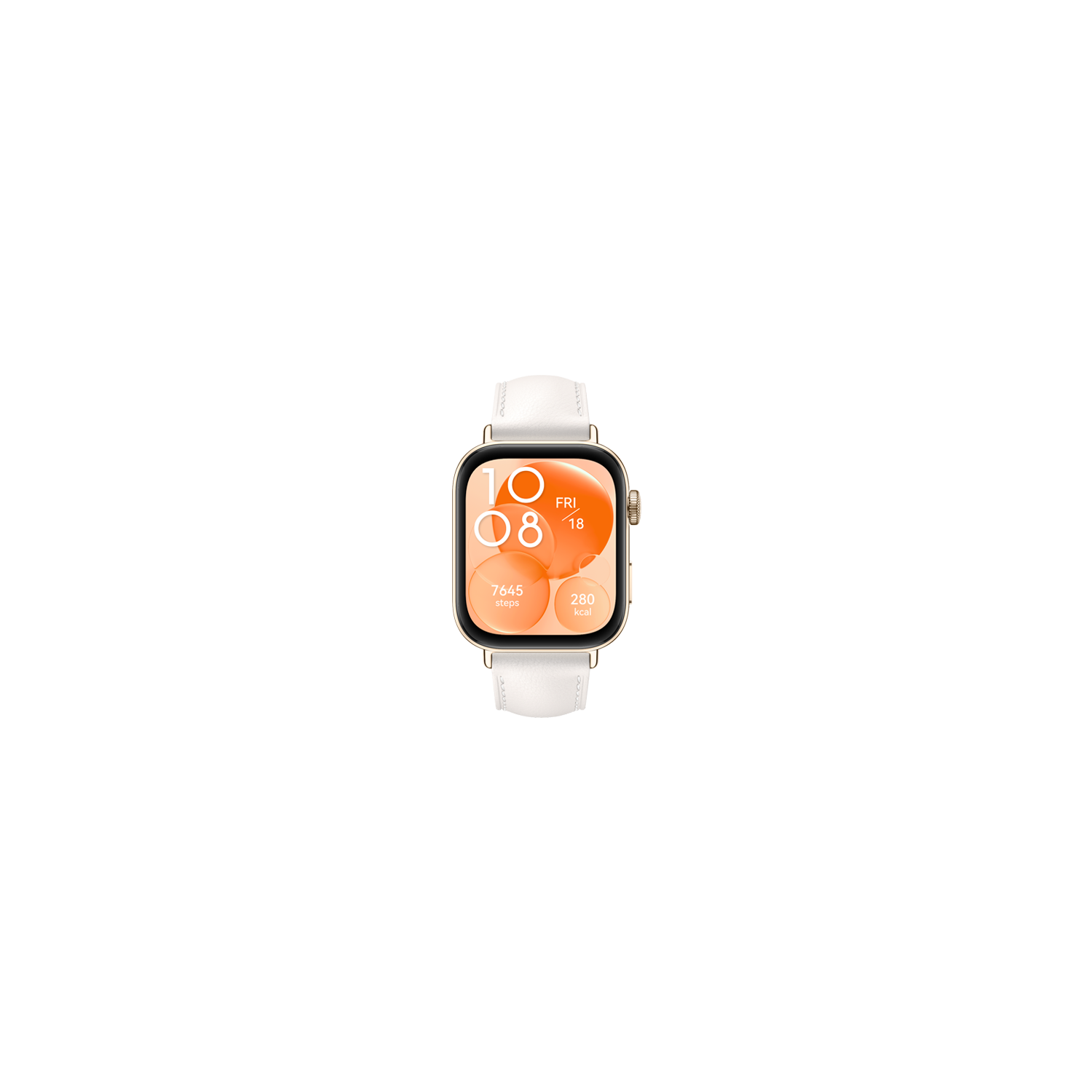 HUAWEI Watch Fit 3 White Leather Solo-B19V /55020CDT/