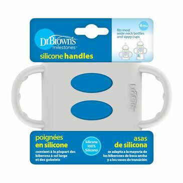 Dr.Brown’s Silicone Handless  / Өргөн угжны силикон бариул цэнхэр