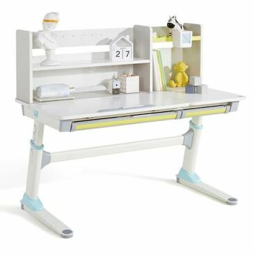 Ideal kids study desk-white -C1