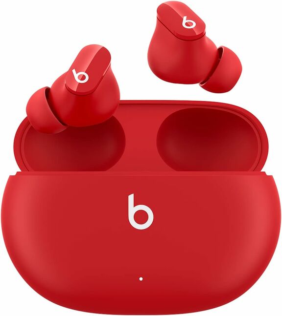 Beats studio buds, red