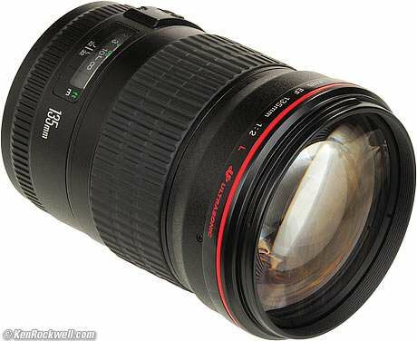 Canon lens 135mm f2