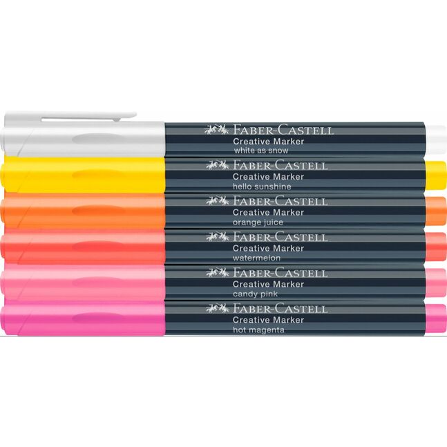 Creative Marker set of 6, summer breeze