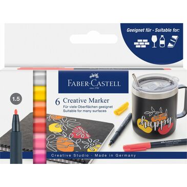 Creative Marker set of 6, summer breeze