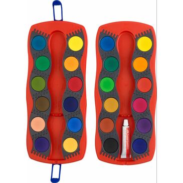 Connector paint box 24 colours red