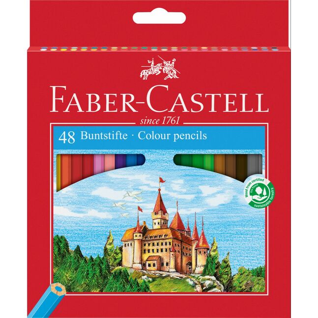 Colour pencil Castle 48x