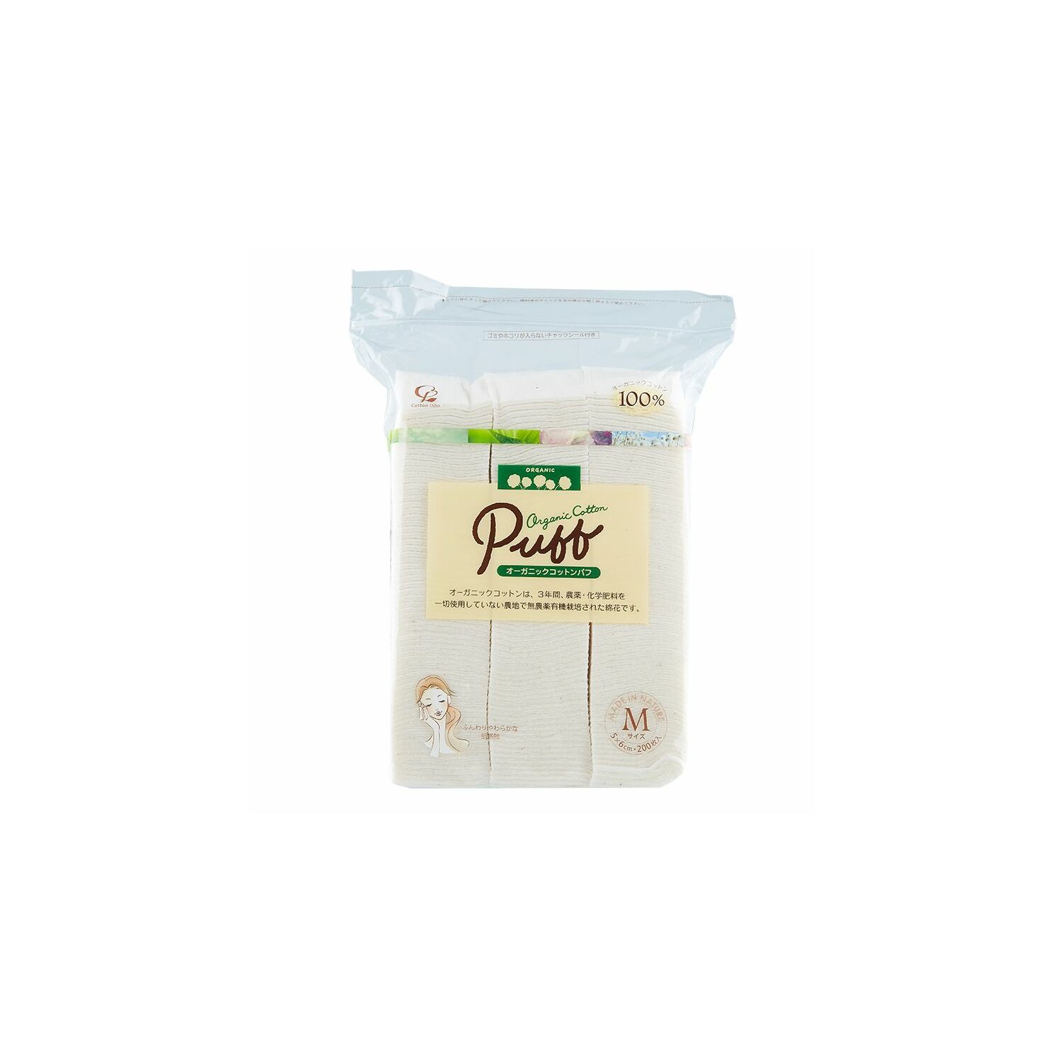COTTON ORGANIC COTTON M SIZE 200ш