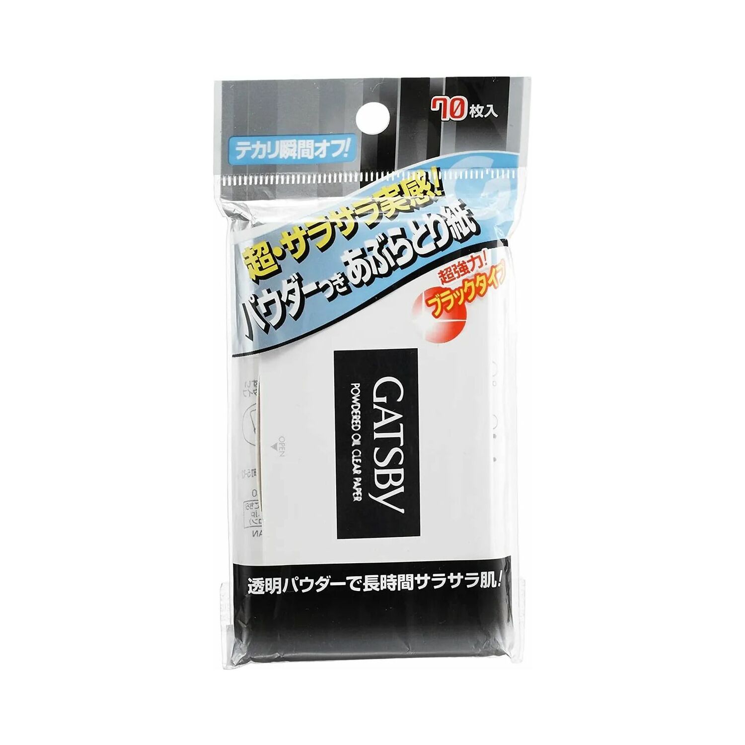 GATSBY Нүүрний тослог цэвэрлэгч хөвөн цаас 12ш