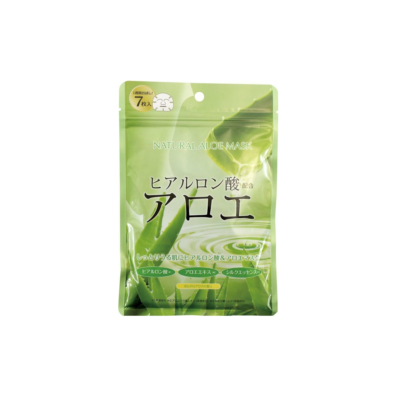 JAPAN GALS НАТУРАЛ МАСК АЛОЕТОЙ  7ш