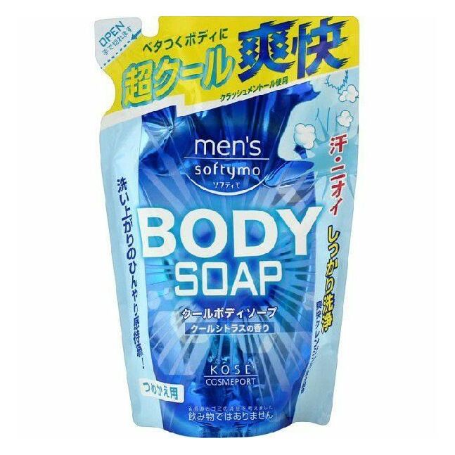 КОSE Softymo cool men's body soap
