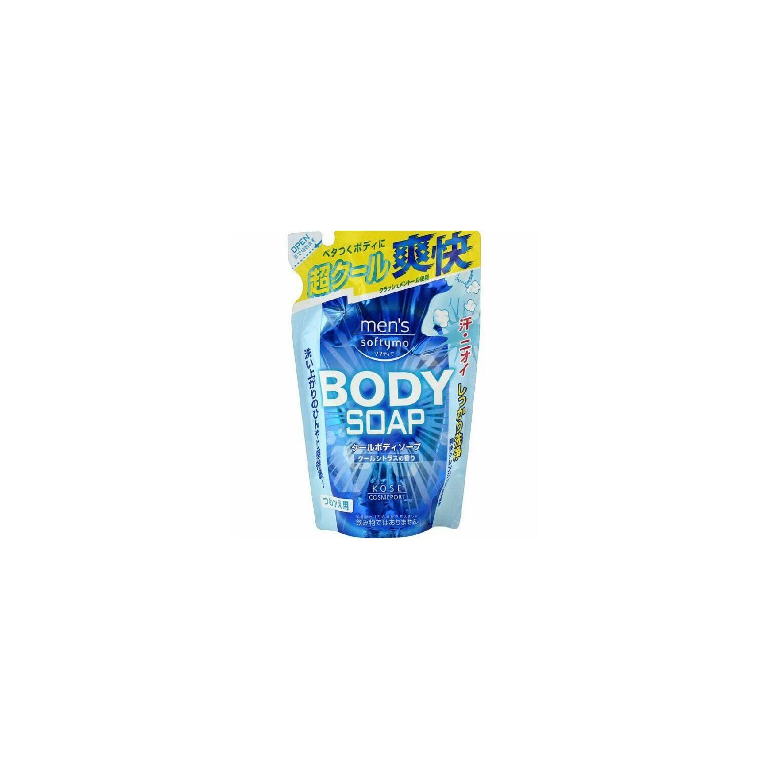 КОSE Softymo cool men's body soap